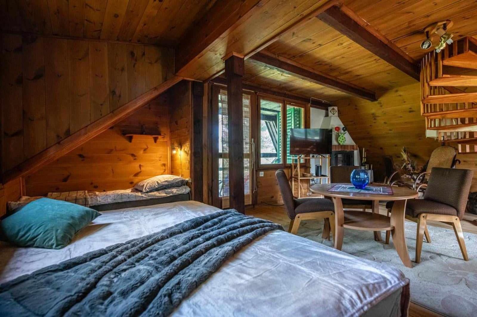 Sikorowka-sauna Jacuzzi-bizoreda Holiday home *